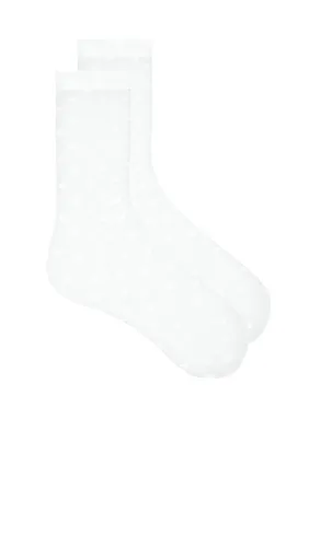 Wolford Daisy Socks in White - Wolford - Modalova