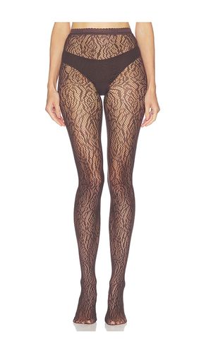 TIGHTS ROSE LACE EFFECT in . Größe L. Also in M, S, XS - Wolford - Modalova