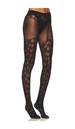 Floral Lace Suspender Tights in . - size S (also in XS) - Wolford - Modalova