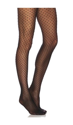 Satin Touch Dots Tights in . - size L (also in M) - Wolford - Modalova