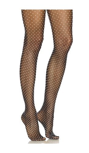 Satin Touch Dots Tights in . - size L (also in M, S, XS) - Wolford - Modalova