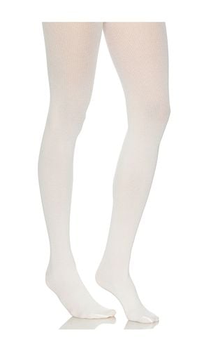 Cotton Rib Tights in White. - size L (also in M, S, XS) - Wolford - Modalova