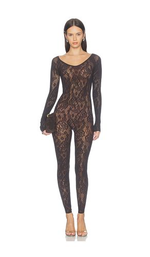 Infinite Rose Net Jumpsuit in . Taglia L. Also in M, S, XS - Wolford - Modalova