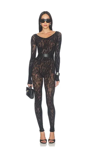 Infinite Rose Net Jumpsuit in . Größe L. Also in M, S, XS - Wolford - Modalova
