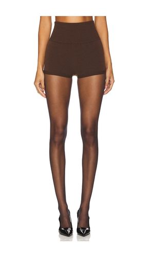 The Merino Shorts in Chocolate. - size L (also in M, S) - Wolford - Modalova