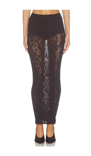 Infinite Rose Net Skirt in Chocolate. - size XS (also in S, M, L) - Wolford - Modalova