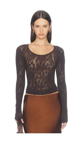 Infinite Rose Net Long Sleeve Top in . Taglia L. Also in M, S, XS - Wolford - Modalova
