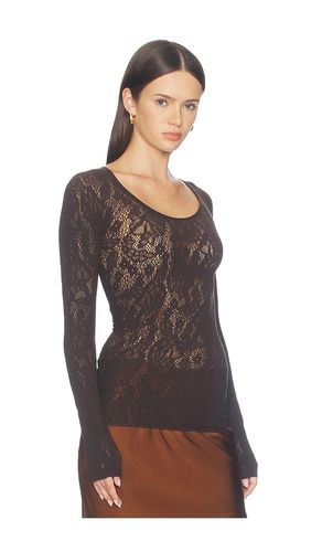 Infinite Rose Net Long Sleeve Top in . Taglia L. Also in M, S, XS - Wolford - Modalova