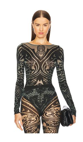 X Etro Body Tattoo String Bodysuit in . - size M (also in S, XS) - Wolford - Modalova