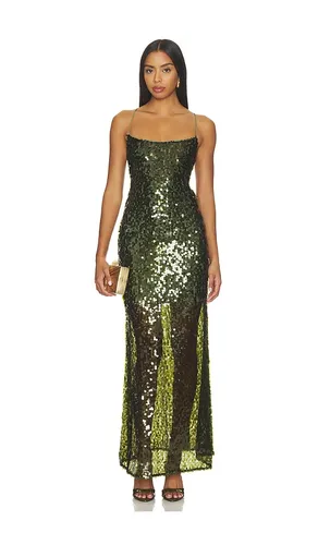 Backless Gown in Green. - size L (also in S, XL) - With Harper Lu - Modalova