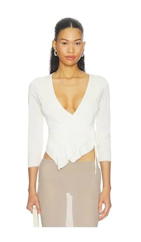 Nelly Top in White. - size S (also in XXS, XS, M, L) - With Jean - Modalova
