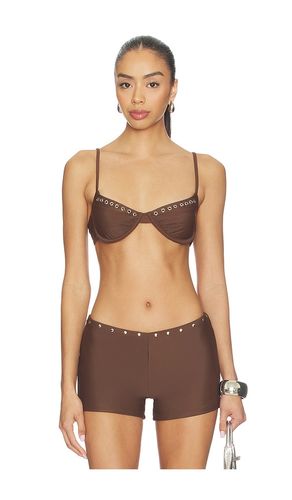 Julia Studded Bikini Top in . - size L (also in M, S, XS) - With Jean - Modalova