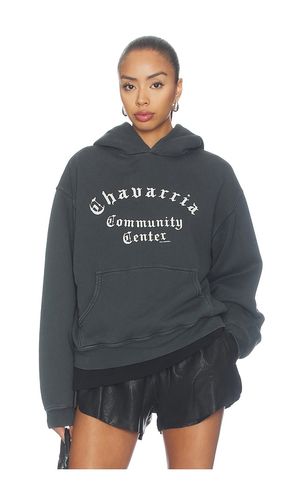 HOODIE COMMUNITY CENTER SHRUNKEN PO in . Größe L. Also in M, S, XS - Willy Chavarria - Modalova