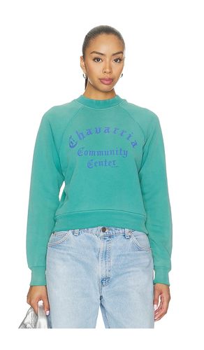 Community Center Shrunken Raglan Sweatshirt in . Taglia L. Also in S - Willy Chavarria - Modalova