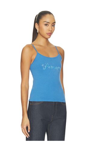 Princess Cholita Tank Top in Blue. - size L (also in M, S, XS) - Willy Chavarria - Modalova