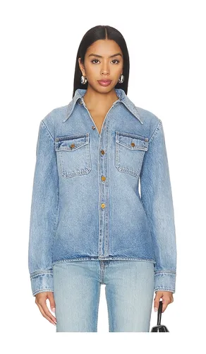 Chente Denim Shirt in . Size L. Also in M, XS - Willy Chavarria - Modalova