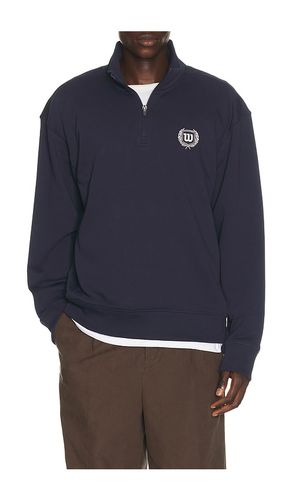 Playstate Half Zip Sweatshirt in Navy. - size L (also in M, S, XL/1X) - Wilson - Modalova