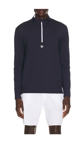 Elevate Performance Half-zip in Navy. - size L (also in M, S, XL/1X) - Wilson - Modalova