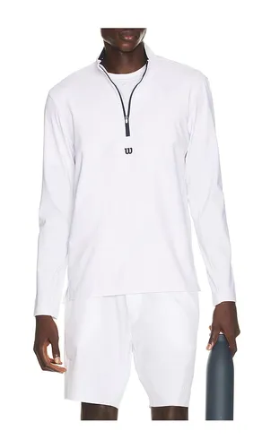 Camiseta elevate en color blanco talla S (también en M, L, XL/1X) - Wilson - Modalova