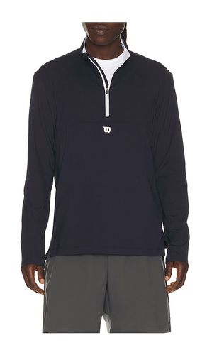 Elevate performance half-zip in color blue size M (also in XL/1X) - Wilson - Modalova