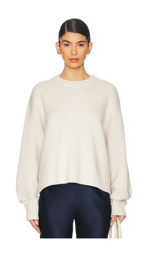 Cashmere Blend Drop Shoulder Crewneck in . - size M (also in S, XS) - White + Warren - Modalova