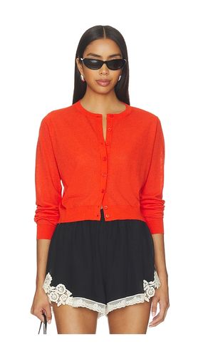 CARDIGAN AUS LEINENMISCHGEWEBE in . Größe S. Also in M - White & Warren - Modalova