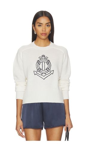 Warren FEDERLEICHTER KASCHMIRPULLOVER MIT MARITIMER STICKEREI in . Größe M. Also in S, XS - White & Warren - Modalova