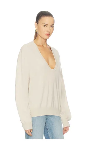 KASCHMIR-U-BOOT-AUSSCHNITT-PULLOVER in . Größe S. Also in XS, M, L - White & Warren - Modalova