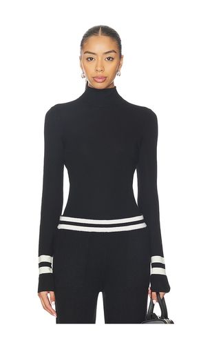 SUPERFEINER, GESTREIFTER, TAILLIERTER ROLLKRAGENPULLOVER AUS MERINOWOLLE in . Größe S. Also in XS, L - White & Warren - Modalova