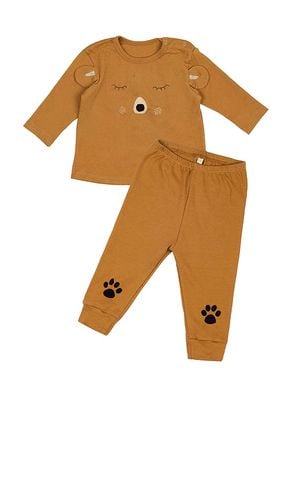 Kids Bear Two Piece Set in Brown. - size 2/3 (also in 3/4, 5/6) - Wild Wawa - Modalova