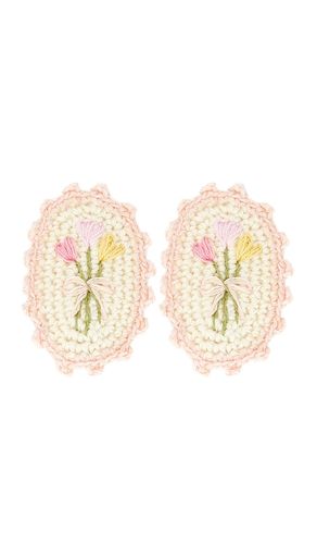 Wild Wawa Crochet Clip Set in Rose - Wild Wawa - Modalova