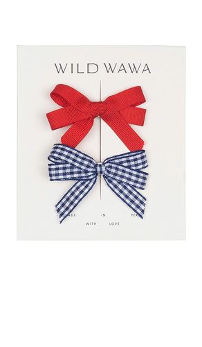 Bow clip set in color multi size all - Wild Wawa - Modalova