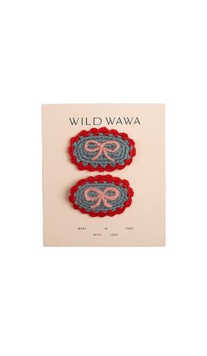 Kids Crochet Clip Set in - Wild Wawa - Modalova