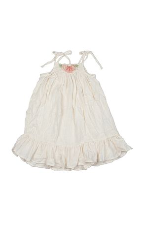 Kids Flora Crochet Dress in Cream. - size 2/3 (also in 5/6) - Wild Wawa - Modalova