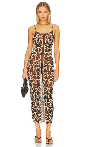 Mesh Scoop Maxi Slip Dress in . Taglia XS, XXS - WeWoreWhat - Modalova