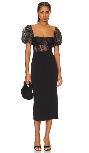 Underwire Corset Midi Lace Dress in . - size 0 (also in 00, 2, 4, 6) - WeWoreWhat - Modalova