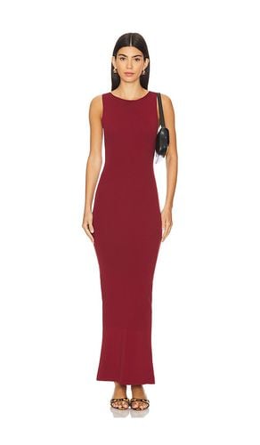 Flutter Muscle Tank Maxi Dress in Burgundy. - size L (also in M, S, XL, XS) - WeWoreWhat - Modalova