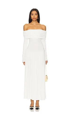 Off Shoulder Ruched Midi Dress in . Size M. Also in XS - WeWoreWhat - Modalova
