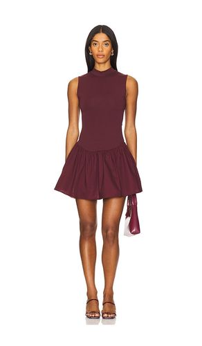 Mockneck Dress in Wine. - size L (also in M, S, XL, XS) - WeWoreWhat - Modalova