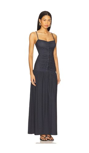 MAXIKLEID MIT RAFFUNGEN UND RUNDEM HALSAUSSCHNITT in . Größe M. Also in L - WeWoreWhat - Modalova