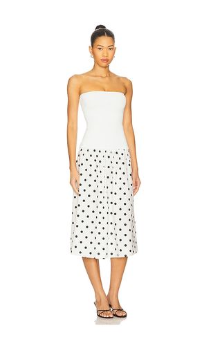 X REVOLVE Ribbed Cotton Midi Dress in . Taglia L. Also in M - WeWoreWhat - Modalova