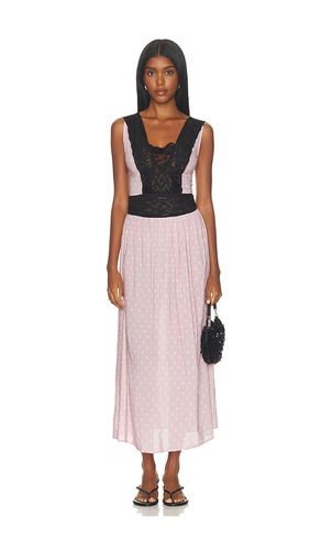 MAXIKLEID MIT SPITZENBESATZ LACE TRIM MAXI DRESS in . Größe S. Also in XS, M, L - WeWoreWhat - Modalova