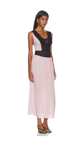 MAXIKLEID MIT SPITZENBESATZ LACE TRIM MAXI DRESS in . Größe S. Also in XS, M, L - WeWoreWhat - Modalova