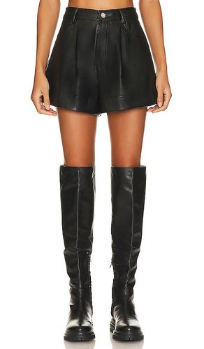 Faux Leather Cuffed Short in . - size 23 (also in 24, 25) - WeWoreWhat - Modalova