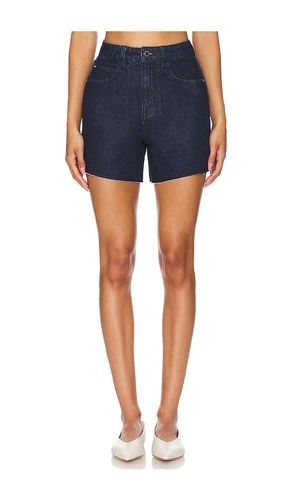 High Rise Flare Short in Blue. - size 23 (also in 24, 25, 26, 27, 28, 29, 30, 32) - WeWoreWhat - Modalova