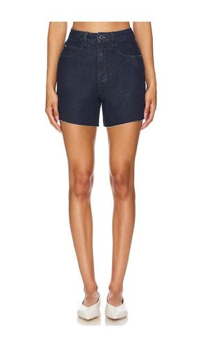 High Rise Flare Short in Blue. - size 23 (also in 24, 25, 26, 27, 28, 29, 30) - WeWoreWhat - Modalova