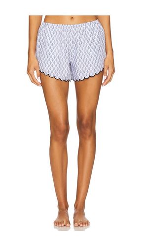 Scallop Pajama Short in Blue. - size L (also in M, S, XL, XS) - WeWoreWhat - Modalova