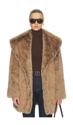 Shawl Collar Faux Fur Coat in . Size M. Also in XL - WeWoreWhat - Modalova
