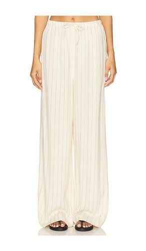 Tie Waist Pant in Ivory. - size S (also in XS) - WeWoreWhat - Modalova