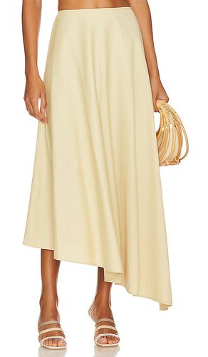 Asymmetrical Midi Skirt in Beige. - size 0 (also in 00) - WeWoreWhat - Modalova